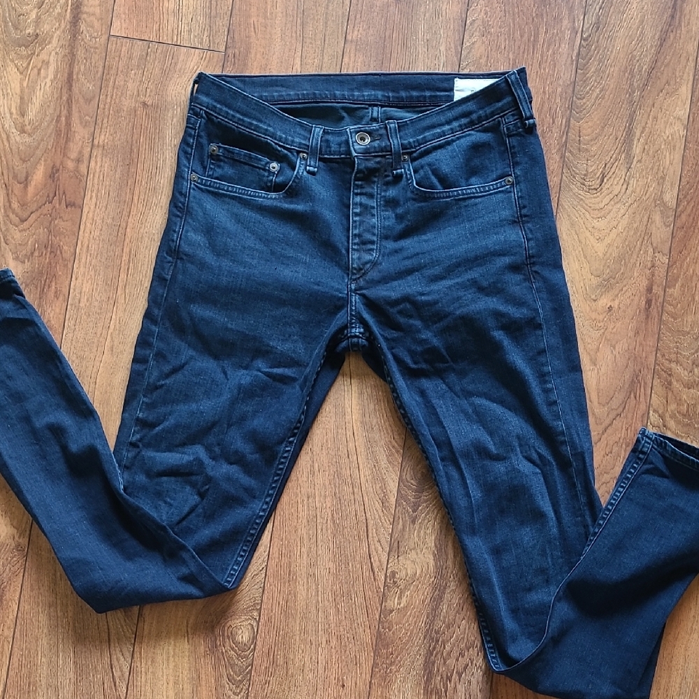 rag & bone Men's Deep Indigo Skinny Jeans